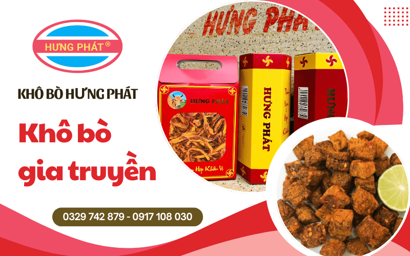 Khô bò gia truyền