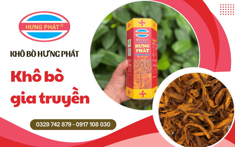 Khô bò gia truyền
