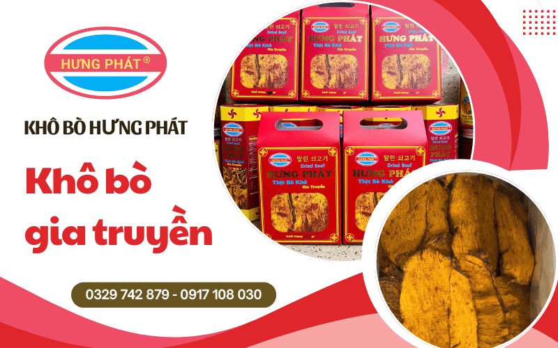 Khô bò gia truyền