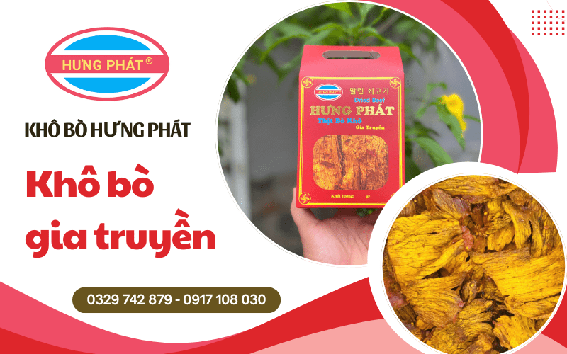 Khô bò gia truyền