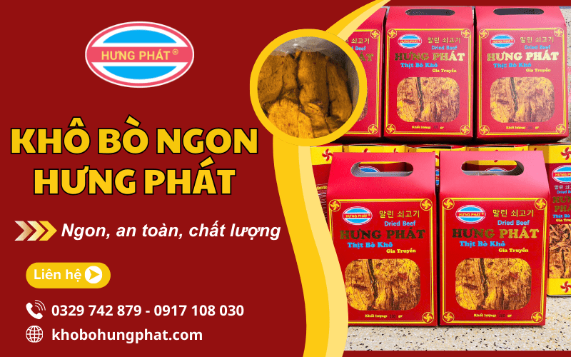 khô bò ngon