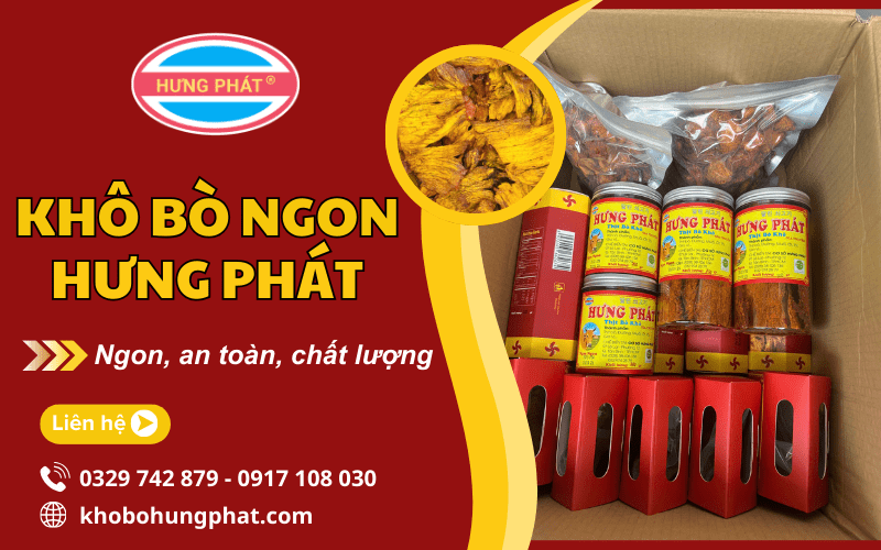 khô bò ngon