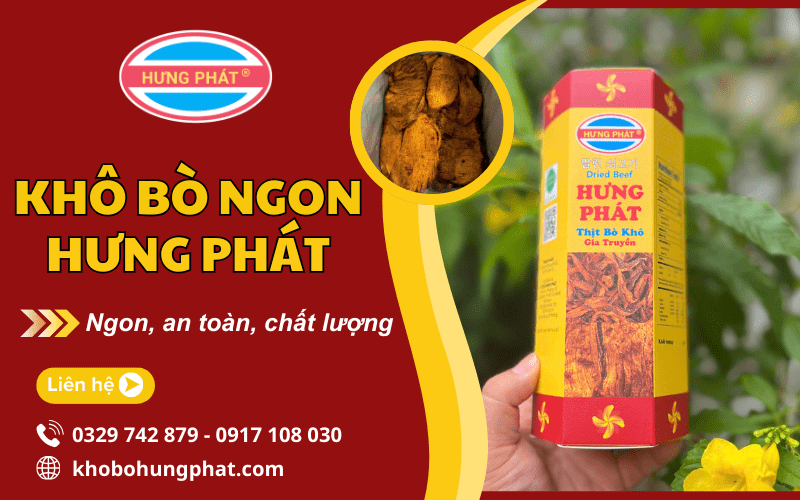 khô bò ngon