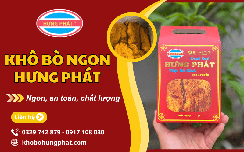 khô bò ngon