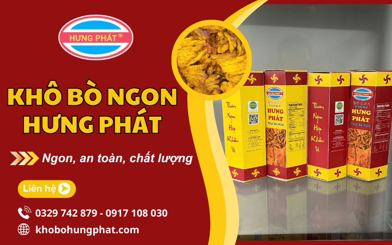 khô bò ngon